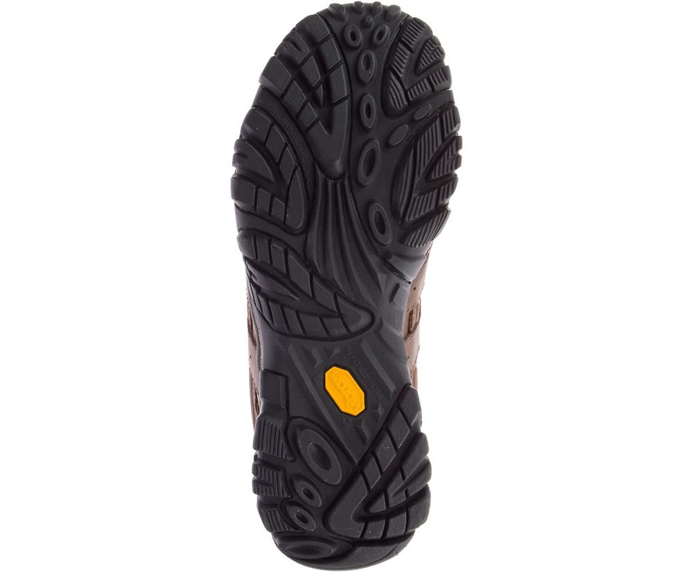Tenis Homem - Merrell Moab 2 Prime Waterproof Wide Width - Marrom - QJA731240